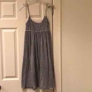 Striped Spaghetti Strap Dress